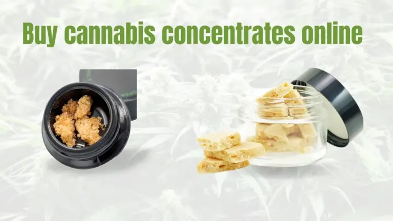 Buy cannabis concentrates online from a trusted licensed dispensary