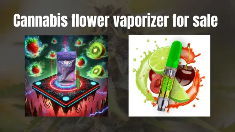 How a cannabis concentrate vaporizer works — heating chamber and mouthpiece diagram